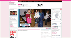 Desktop Screenshot of bpw-burghausen.de